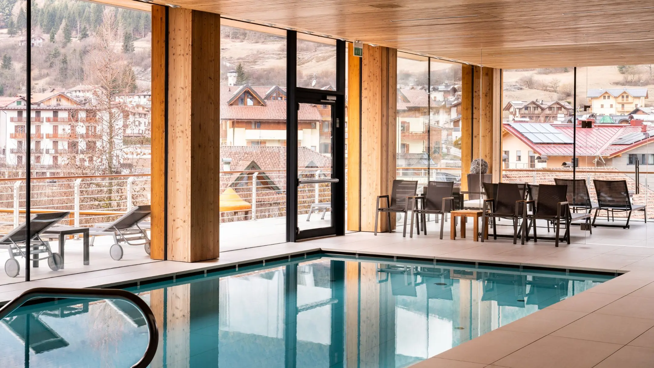 spa e wellness ad andalo - corona dolomites hotel winter